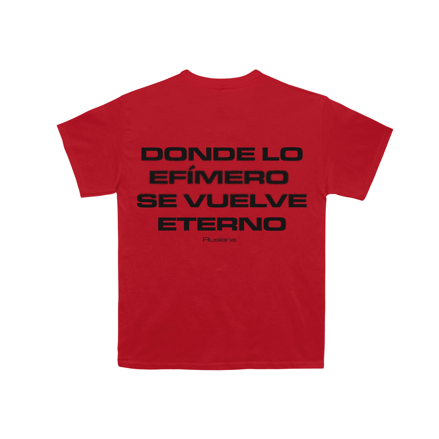 Camiseta Roja Oficial "catarsis"